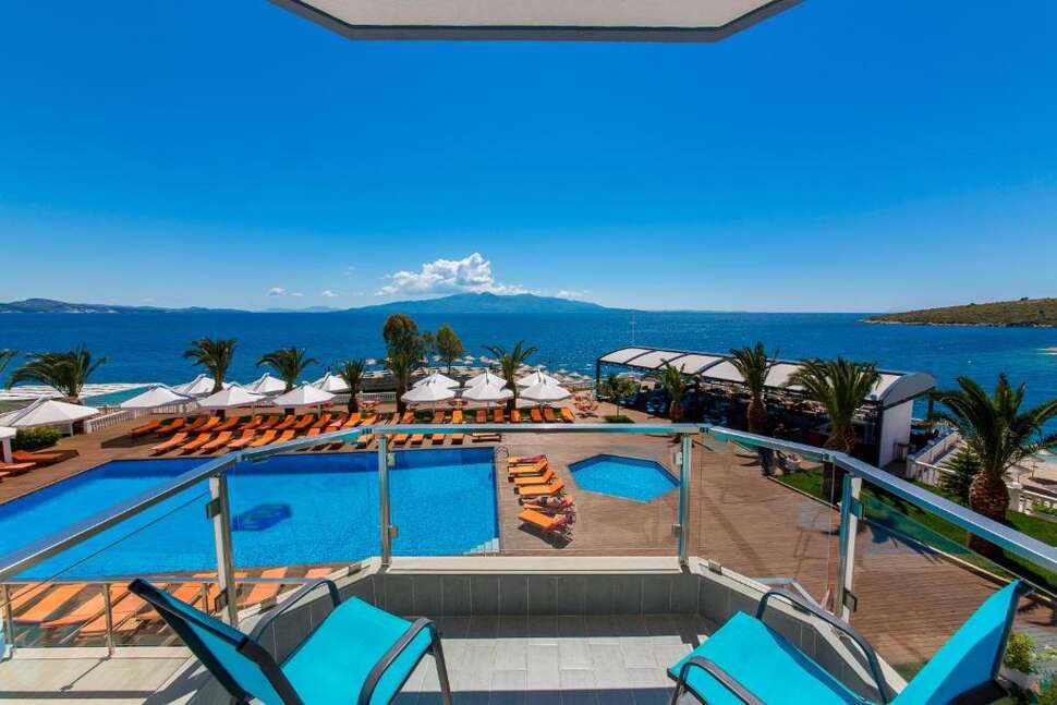 Ein Foto Saranda Palace Hotel