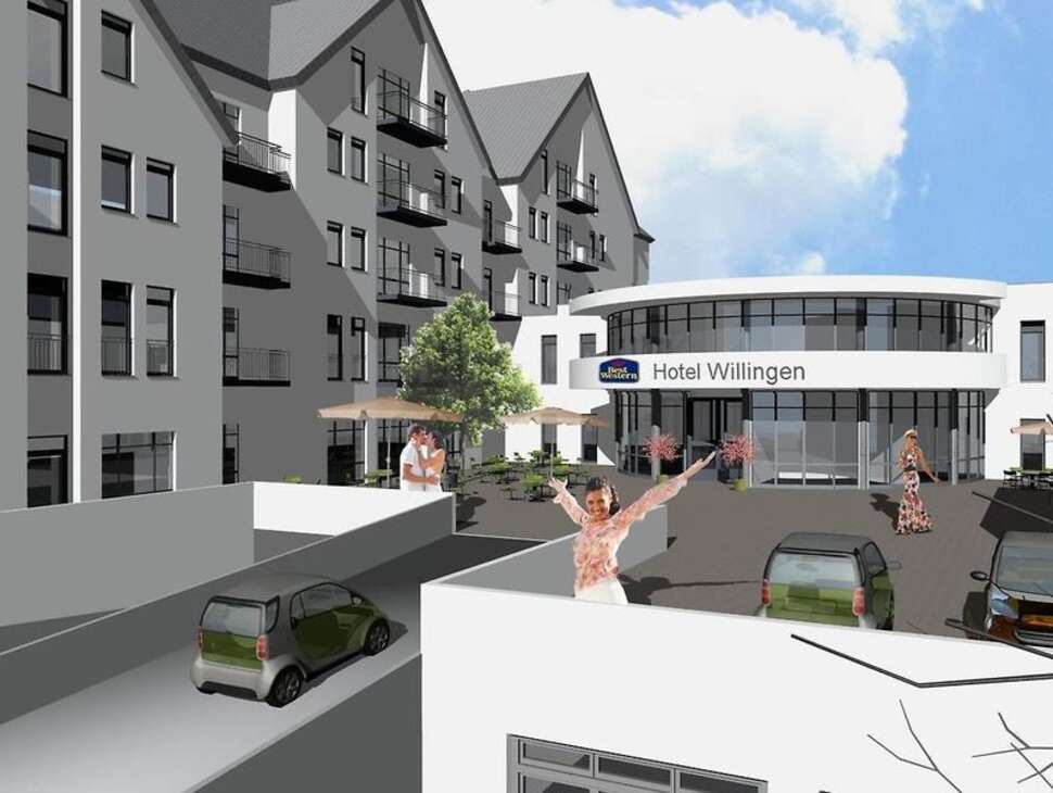 Een foto van de buitenkant van Best Western Plus Hotel Willingen