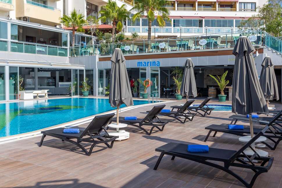 Ein Foto vom Pool im Elite World Kusadasi