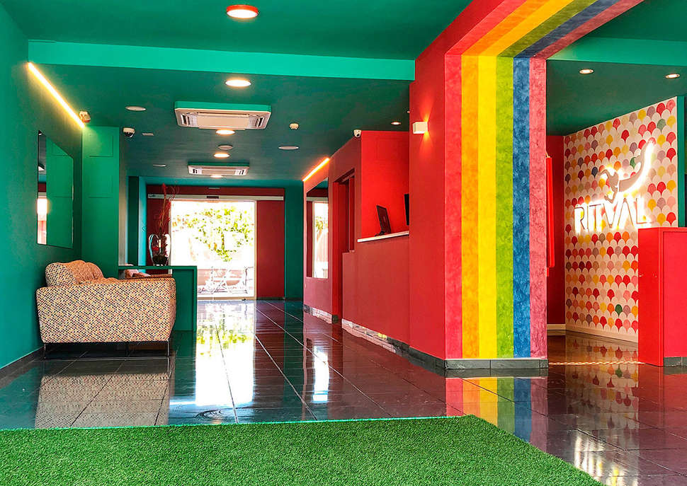 Een foto van het interieur van Hotel Ritual Maspalomas