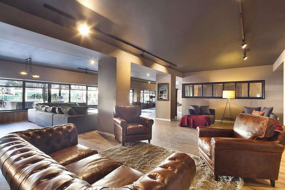 Een foto van het interieur van Hotel Acta Madfor