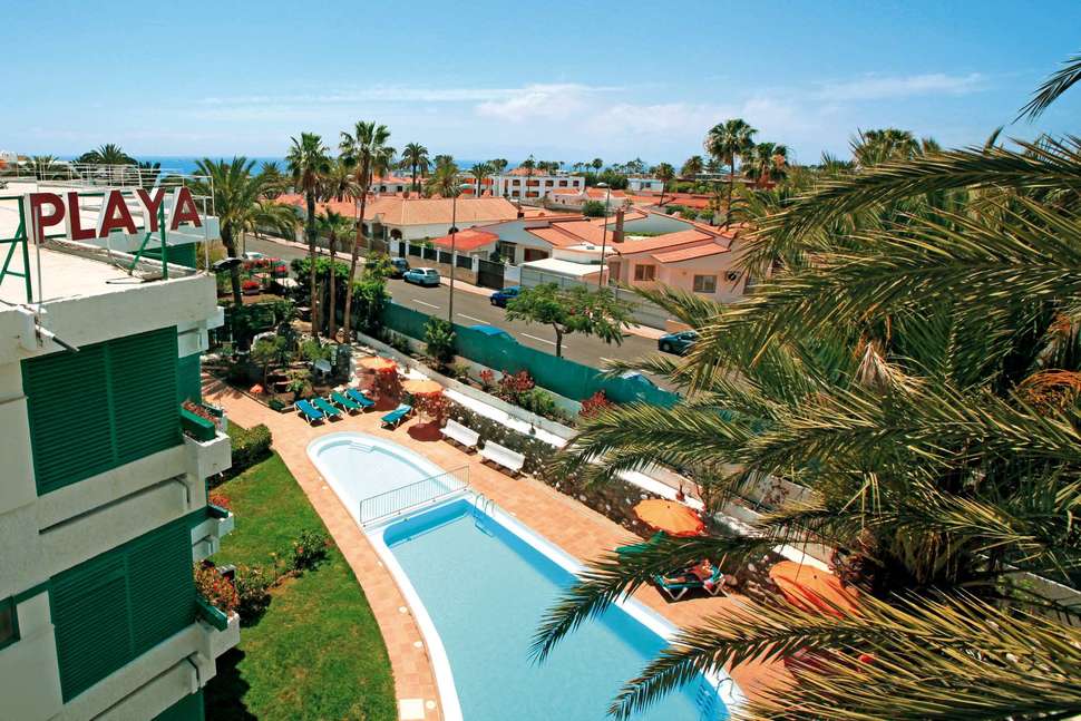 Een foto van het zwembad bij Appartementen Maba Playa