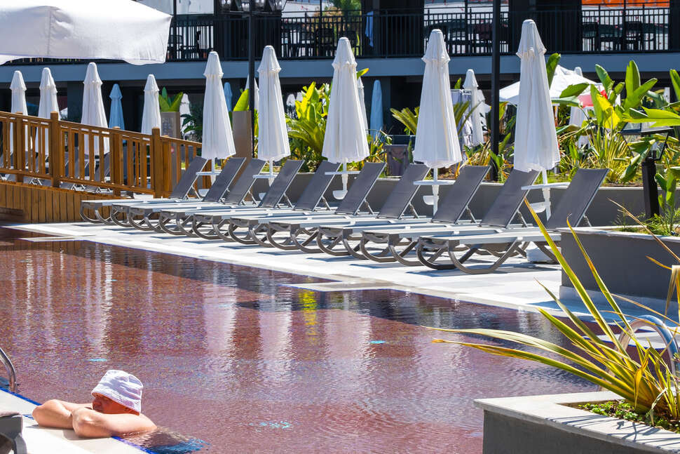 Een foto van het zwembad bij Hotel The X Belek