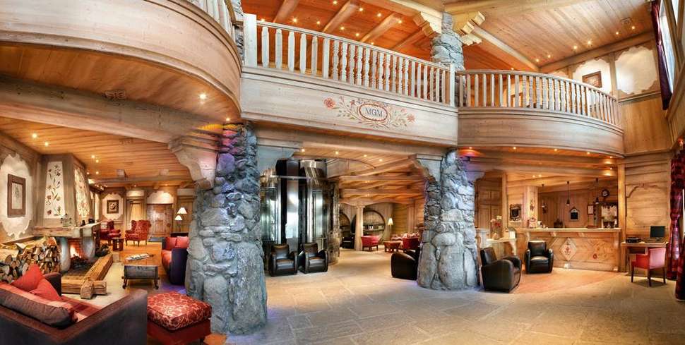 Een foto van het interieur van Residence L'Oree des Cimes
