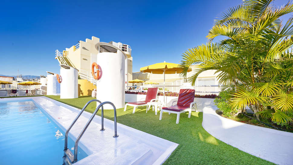 Een foto van het terras bij Bull Collection Canteras