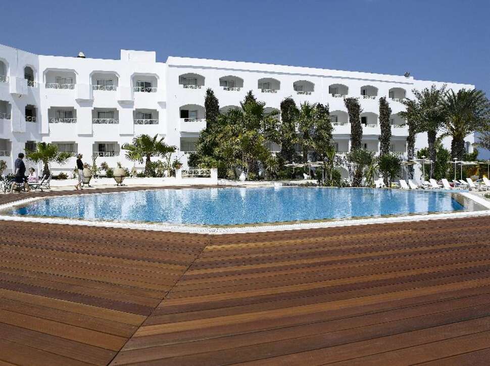 Ein Foto vom Pool im Thalassa Mahdia