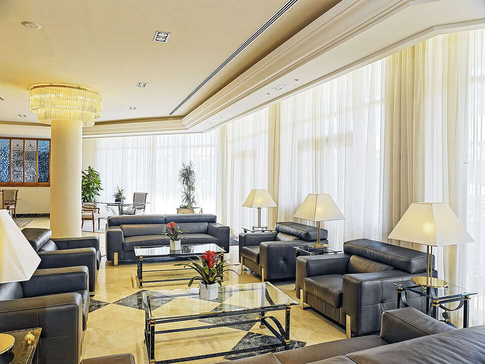 Een foto van het interieur van Hipotels Hipocampo Playa