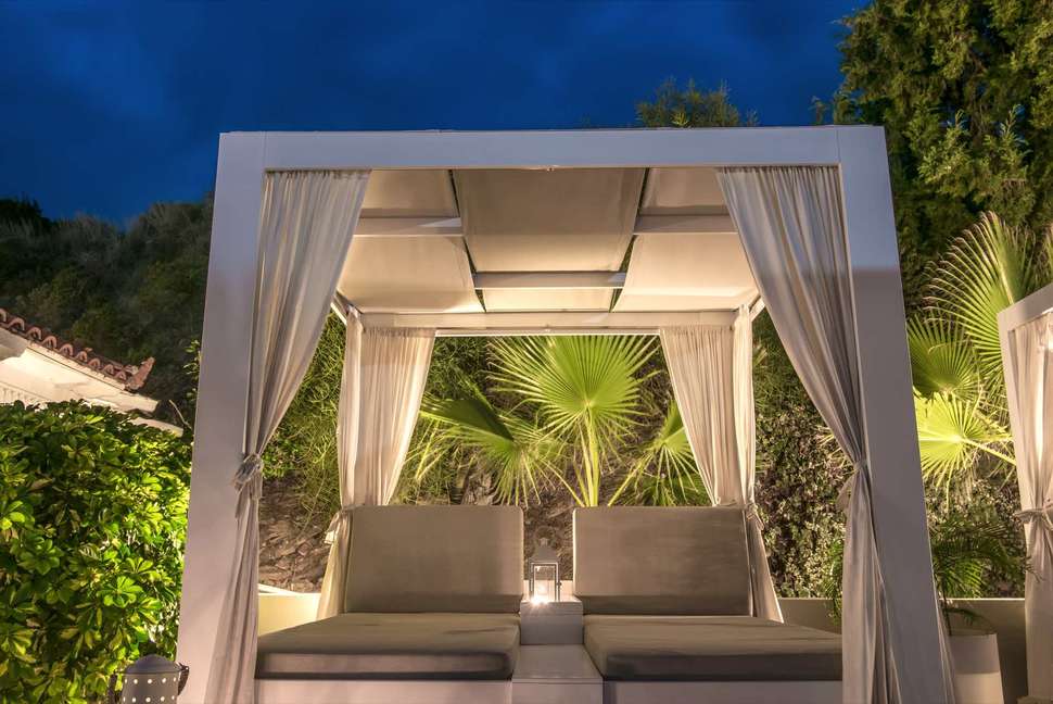 Een foto van het terras bij Happy Cretan Suites