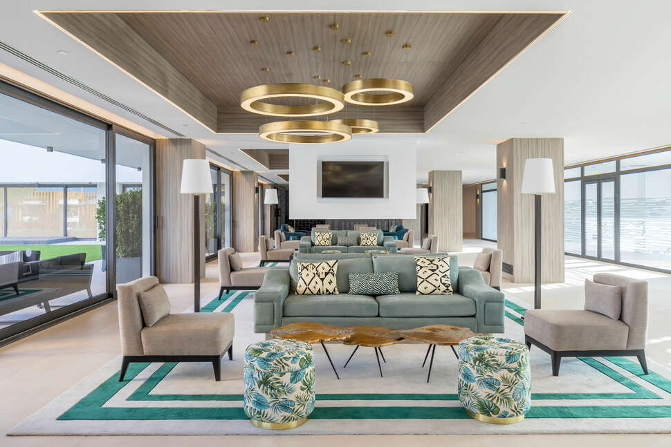 Een foto van het interieur van Occidental Fuengirola