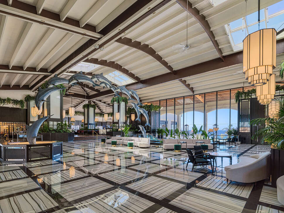Een foto van het interieur van H10 Rubicon Palace