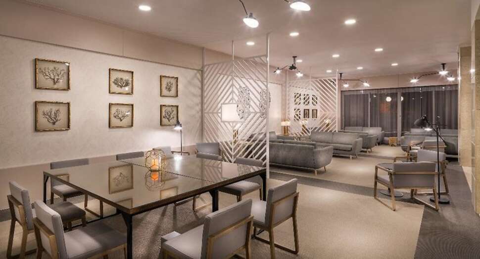 Een foto van het interieur van Relaxia Beverly Park