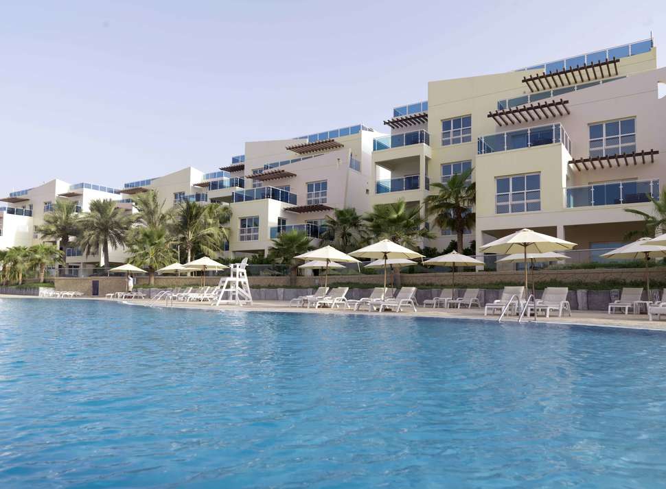 Een foto van het zwembad bij Radisson Blu Resort Fujairah