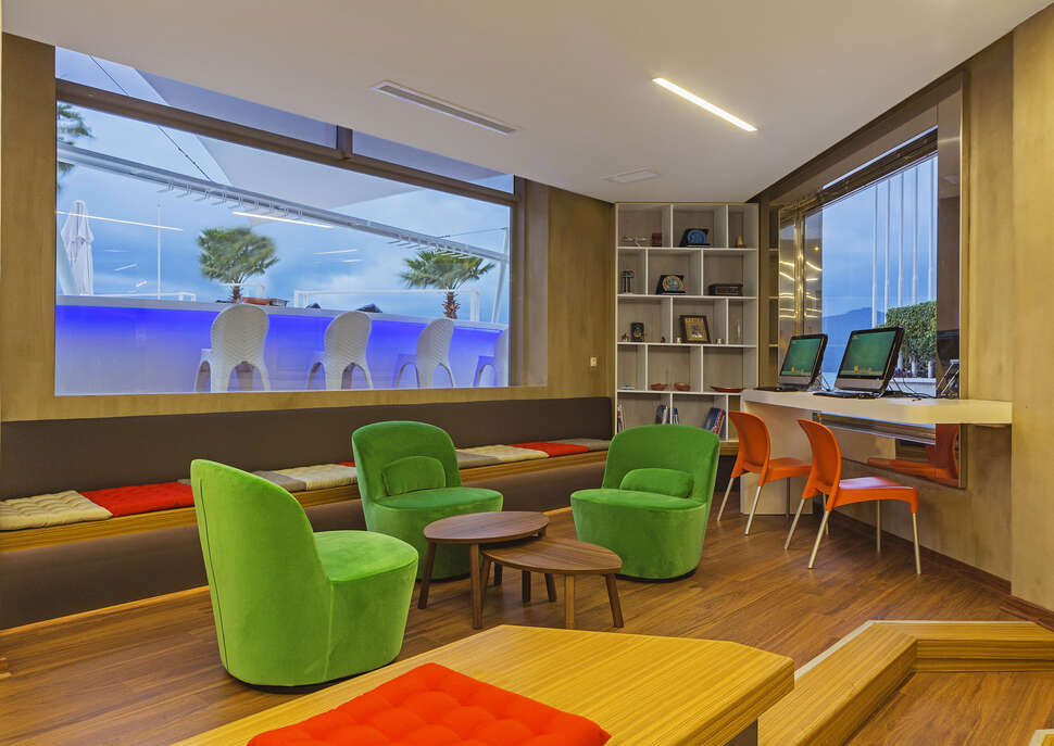 Een foto van de faciliteiten bij Poseidon Hotel