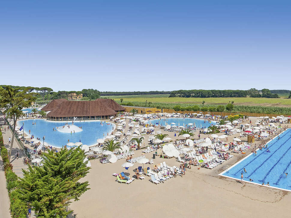 Een foto van een overzicht van Camping Village Park Albatros