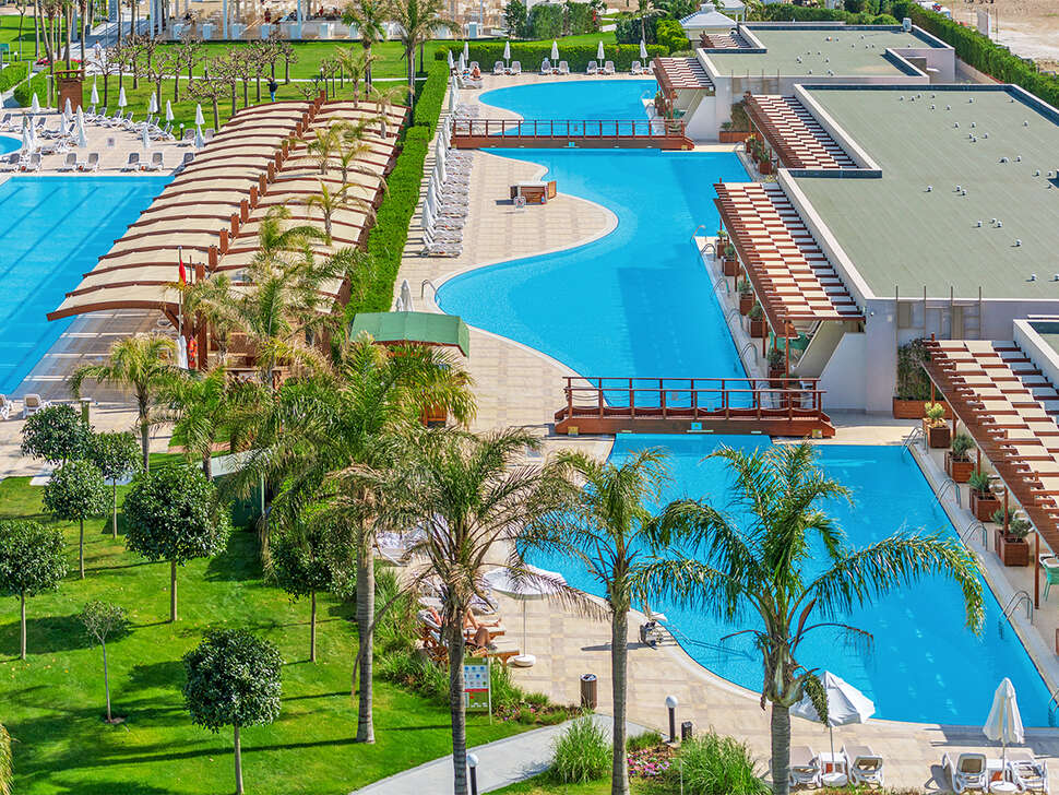 Een foto van het zwembad bij Hotel Baia Lara