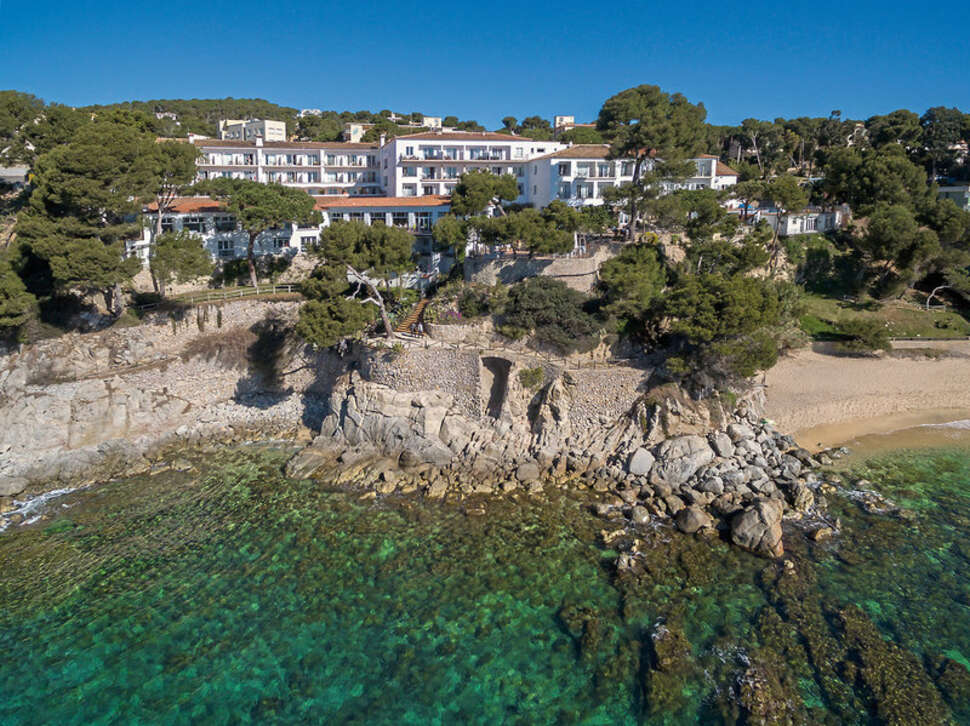 Ein Foto von der Außenansicht des Silken Park Hotel San Jorge