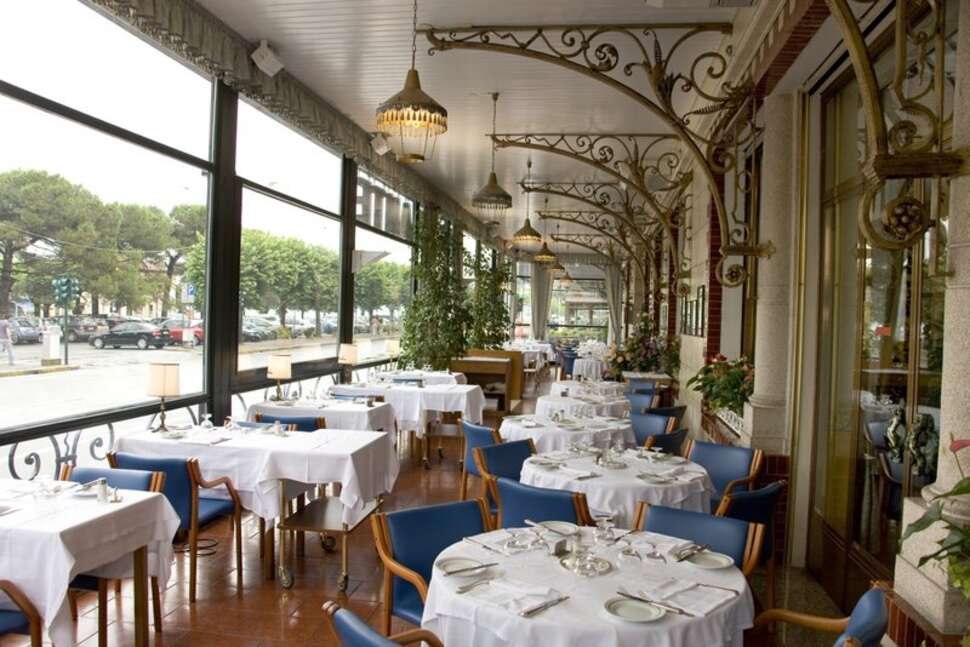 Een foto van de faciliteiten bij Hotel Milan Speranza au Lac
