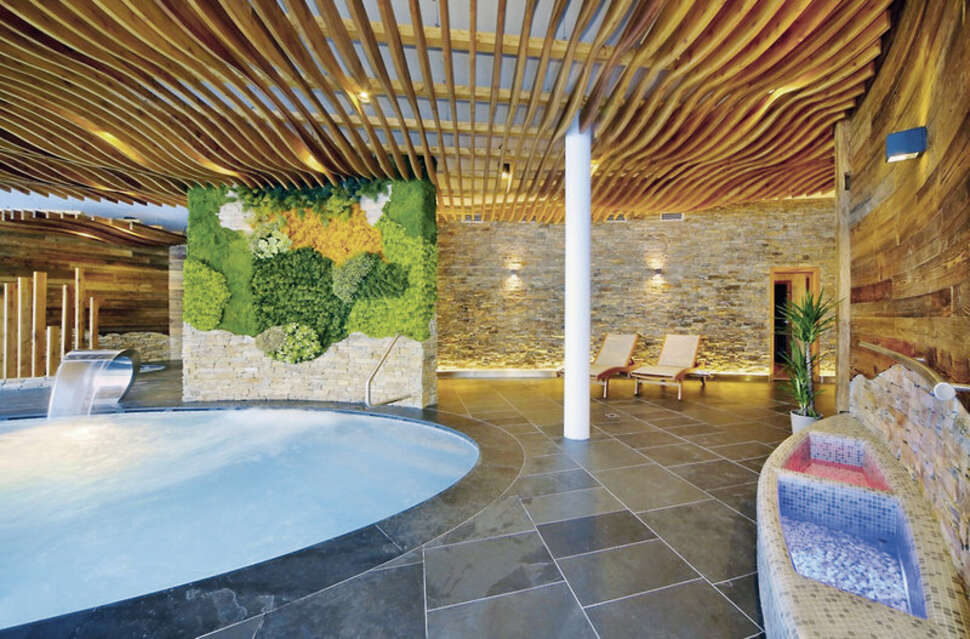 Een foto van het zwembad bij Hotel Olympie