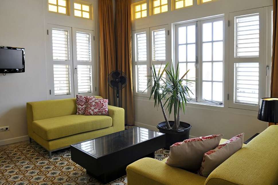 Een foto van het interieur van Hotel 't Klooster