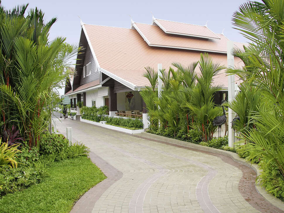 Een foto van de buitenkant van Thai Garden Resort