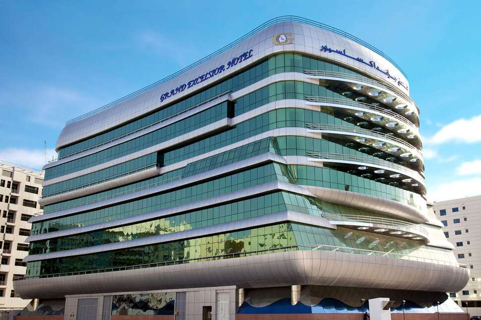 Een foto van de buitenkant van Sunday Hotel Al Barsha Dubai Mall of the Emirates