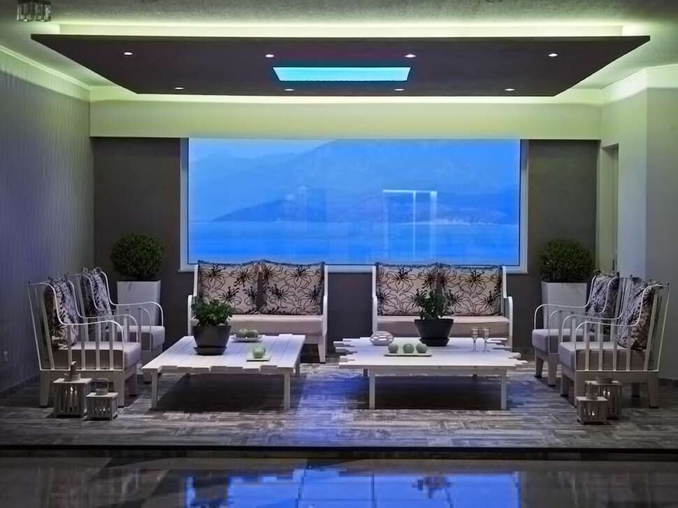 Een foto van het interieur van Proteas Blu Resort