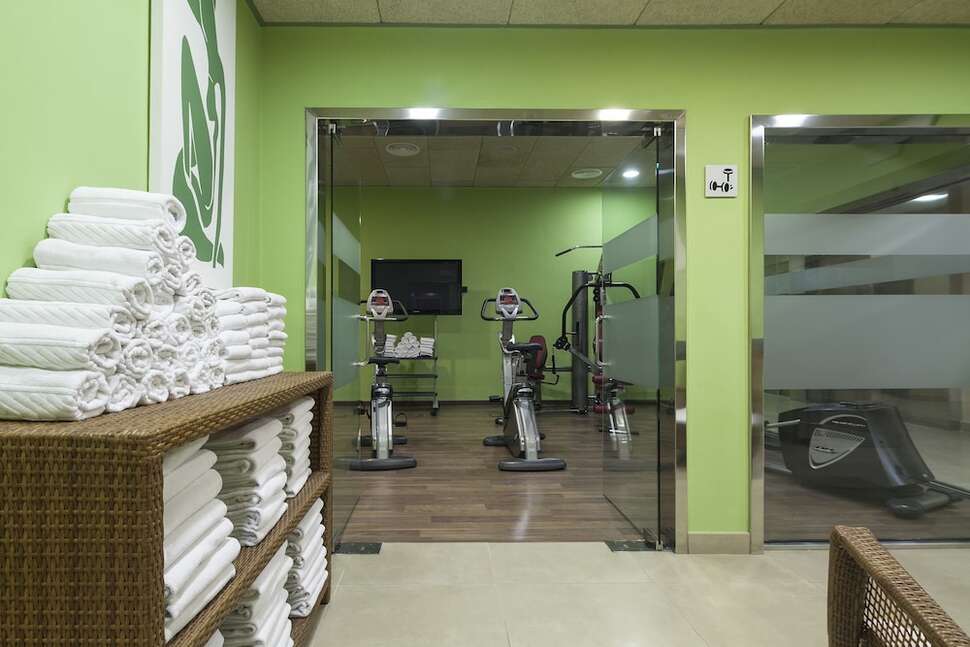 Een foto van de faciliteiten bij Hotel 4 Barcelona