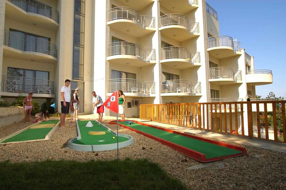 Een foto van de faciliteiten bij Parkhotel Golden Beach