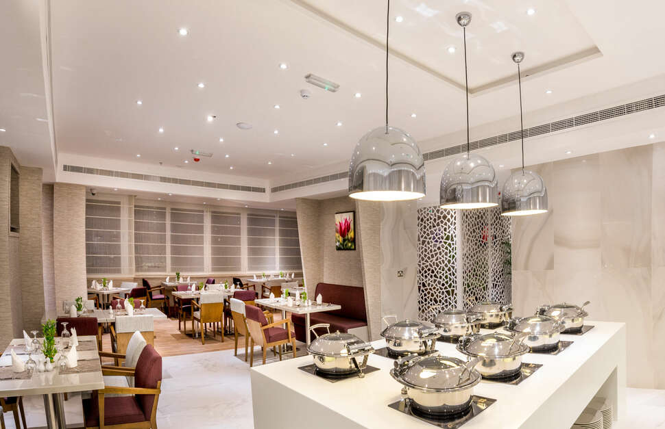 Een foto van de faciliteiten bij Hawthorn Suites by Wyndham Abu Dhabi City Centre