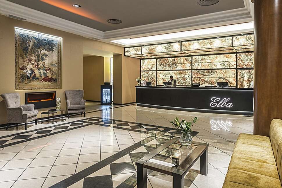 Een foto van het interieur van Elba Madrid Alcala