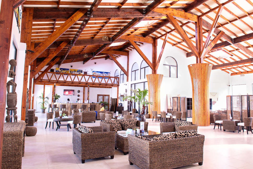 Een foto van de faciliteiten bij Ocean Bay Hotel