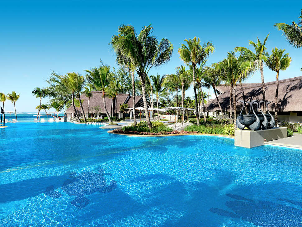 Een foto van een overzicht van Ambre Resort & Spa