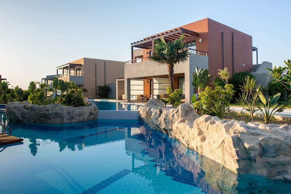 Een foto van het zwembad bij Hotel Astir Odysseus
