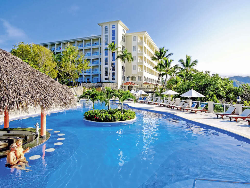 Een foto van een overzicht van Grand Bahia Principe Cayacoa