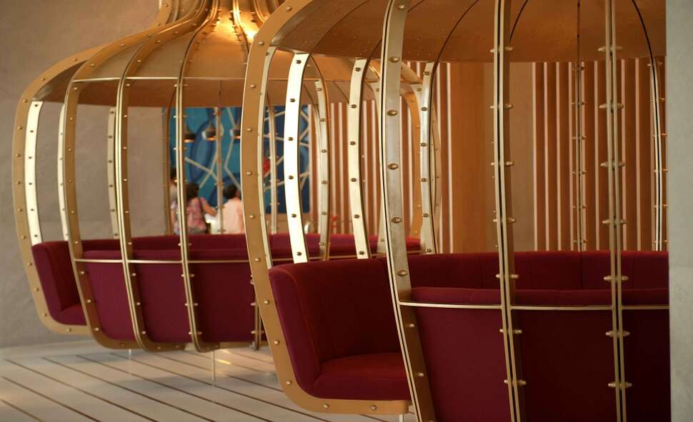 Een foto van het interieur van Crowne Plaza Abu Dhabi Yas Island