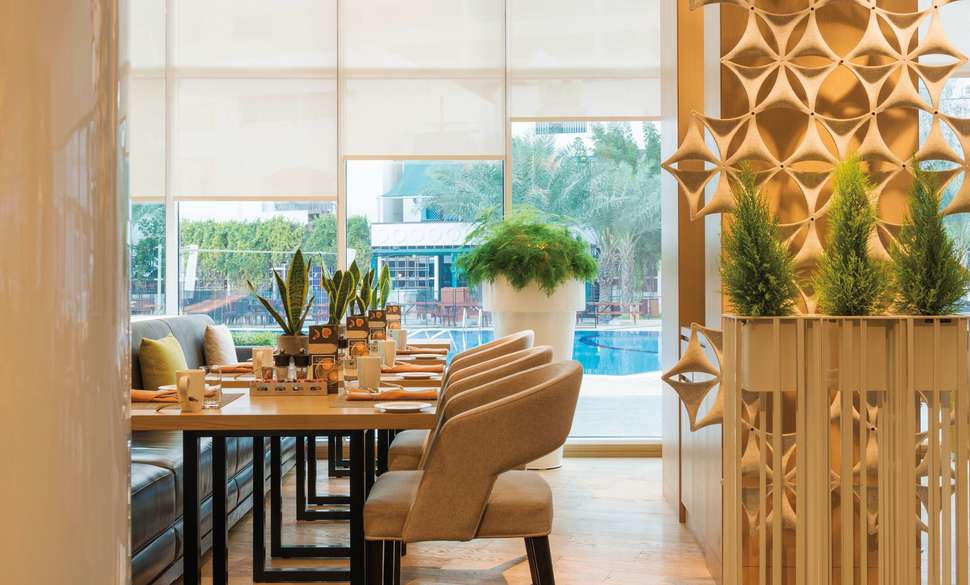 Ein Foto von den Einrichtungen im Le Royal Meridien Abu Dhabi