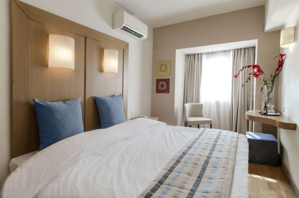 Een foto van een overzicht van Hermes Hotel Athene
