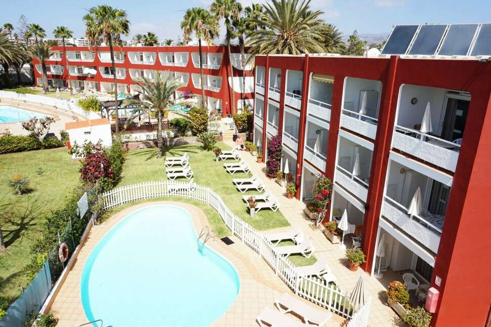 Een foto van het zwembad bij Appartementen Ecuador