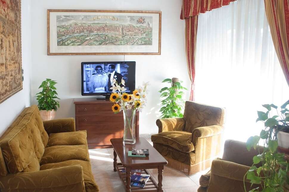 Een foto van het interieur van Hotel Antico Acquedotto