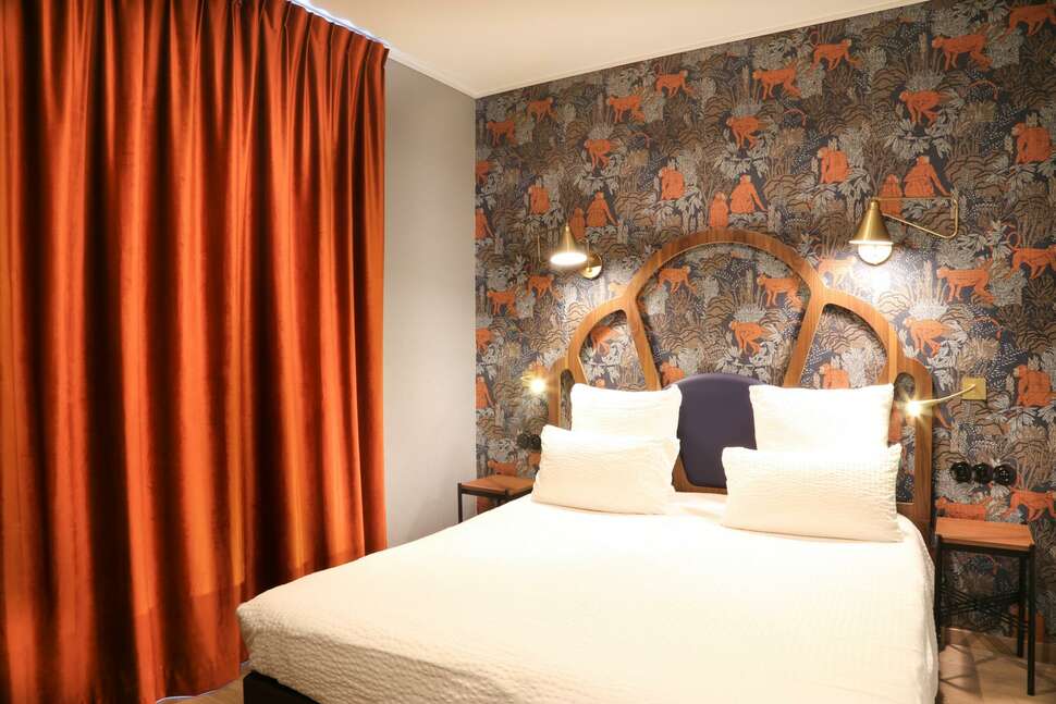 Ein Foto von einer Übersicht des Hotel Andre Latin Paris
