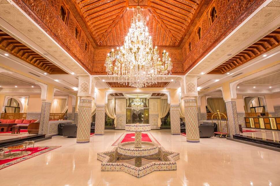 Een foto van het interieur van DWO Marrakech Ennakhil