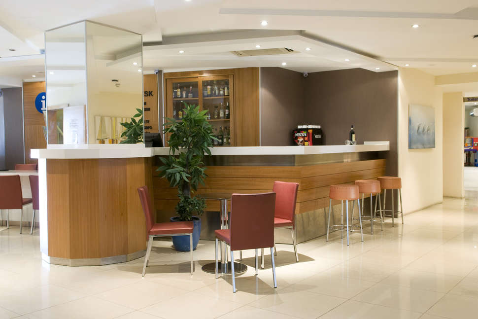 Een foto van het interieur van Bayview Hotel & Appartementen