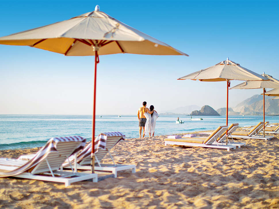 Een foto van het strand bij InterContinental Fujairah Resort