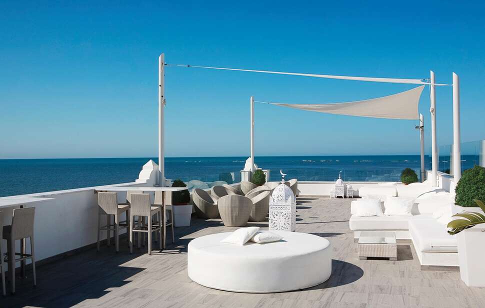 Een foto van de faciliteiten bij Hotel Playa de la Luz