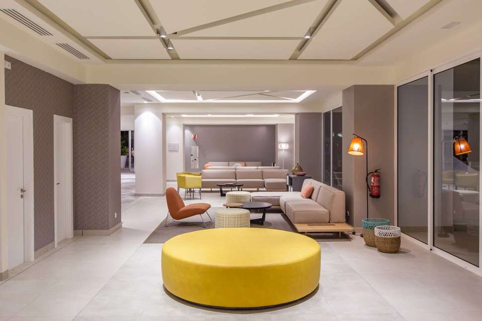 Een foto van het interieur van Abora Buenaventura by Lopesan Hotels