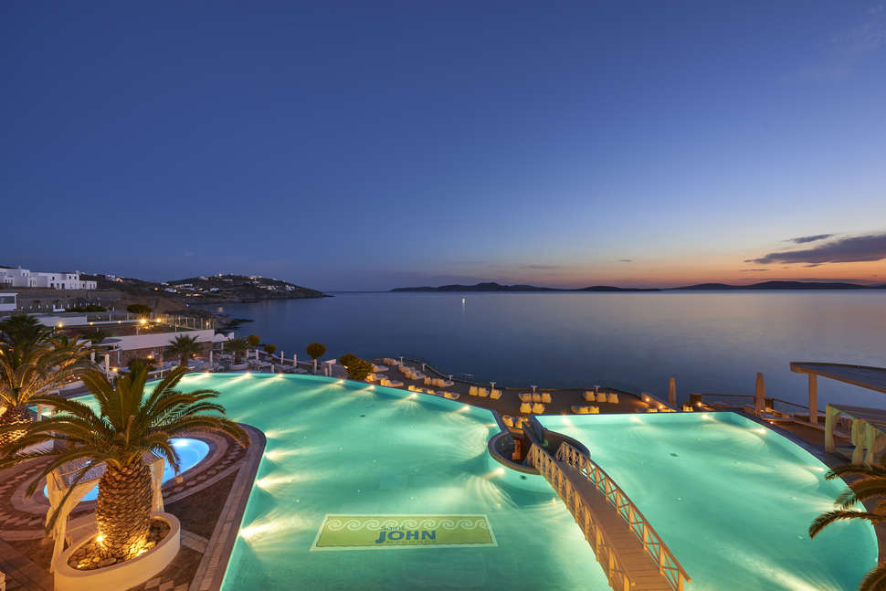 Ein Foto vom Pool im Saint John