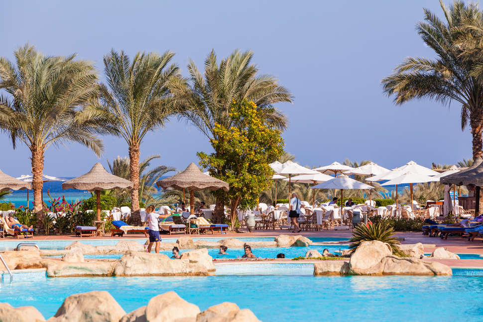 Een foto van het zwembad bij Dream Lagoon & Aqua Park Resort