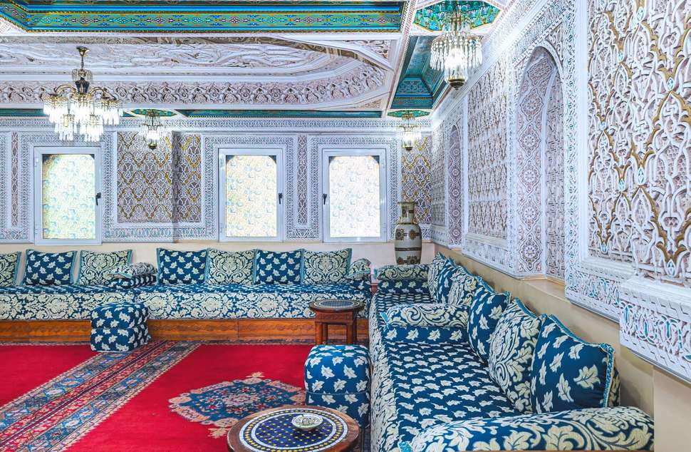 Ein Foto vom Innenbereich im Hotel Akabar