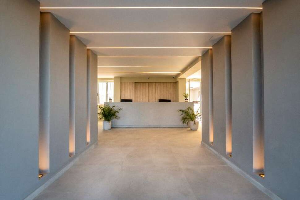 Een foto van het interieur van Nicolas Grand Suites