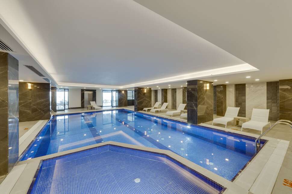 Een foto van het zwembad bij Signature Blue Resort